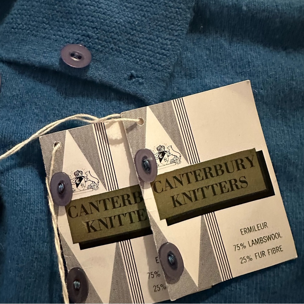 VINTAGE CANTERBURY KNITTERS ERMILEUR SWEATER - Picture 7 of 7